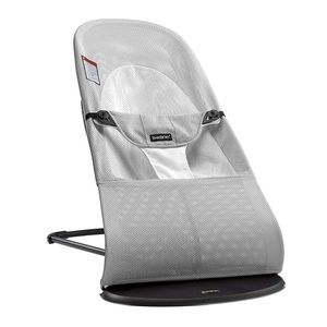 Baby Bjorn Bouncer in Silver/White Mesh